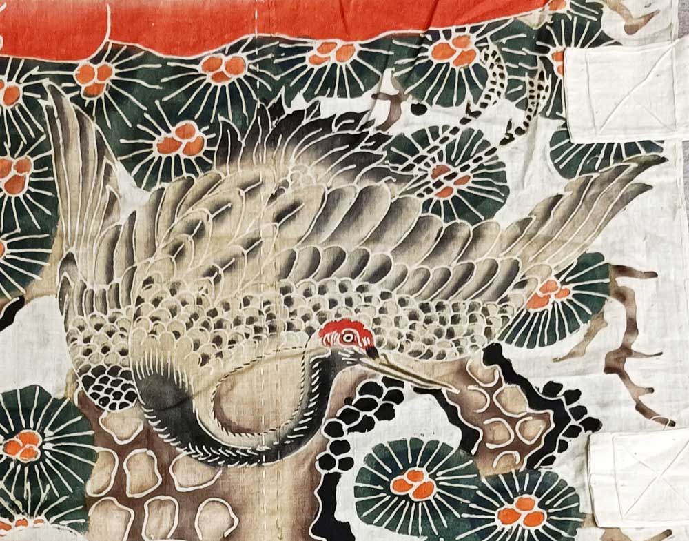 江戸後期の染師による絵のぼり　いわき絵のぼり吉田蔵