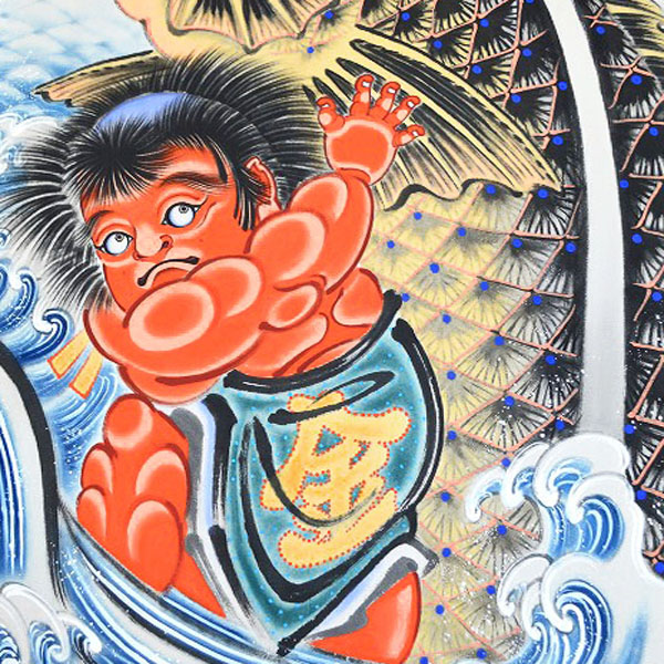 室内用絵のぼり鯉に金太郎｜辰昇作