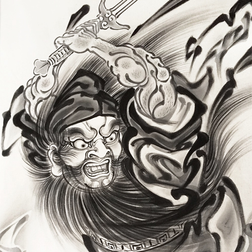 辟邪鍾馗｜辰昇作